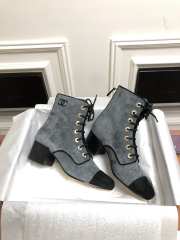 Chanel low boots dark grey 35-40 - 1