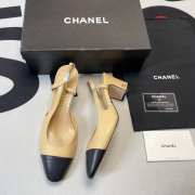 Chanel mid heels beige black 35-41 - 1