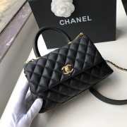 Chanel coco handle caviar leather 14x24x10cm - 2