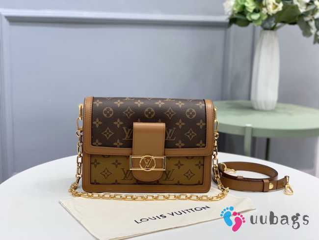 LV dauphine 2019 classic style monogram M44391 25x17x10.5cm - 1