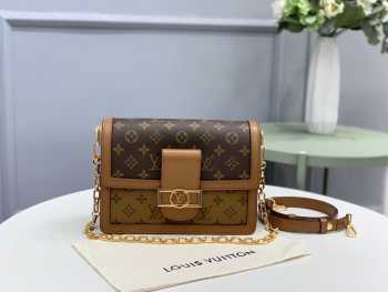 LV dauphine 2019 classic style monogram M44391 25x17x10.5cm