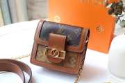 LV dauphine classic style monogram M68621 12x10.5x3.5cm - 1