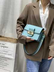 LV dauphine 2020 classic style blue 25x17x10.5cm - 3