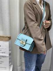 LV dauphine 2020 classic style blue 25x17x10.5cm - 4