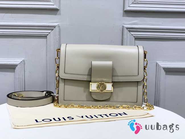 LV dauphine 2020 classic style grey 25x17x10.5cm - 1