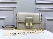 LV dauphine 2020 classic style grey 25x17x10.5cm - 1