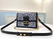 LV dauphine 2020 black 1854 monogram M57211 25x17x10.5cm - 1