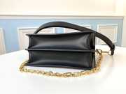 LV dauphine 2020 black 1854 monogram M57211 25x17x10.5cm - 2