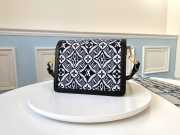 LV dauphine 2020 black 1854 monogram M57172 20x15x9cm - 4