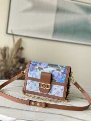 LV dauphine 2022 fashion show canvas M21266 25×17×10.5 cm - 1