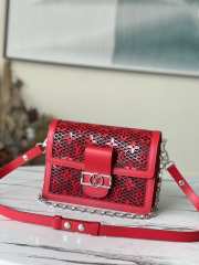 LV dauphine 2022 red Skeleton M20590 25×17×10.5 cm - 1