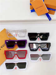 LV sunglasses Fashion plastic frame 7 colors - 1