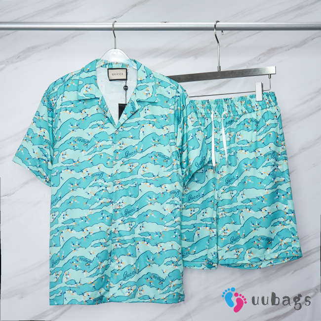 Gucci Vacation Set blue S-xxl - 1