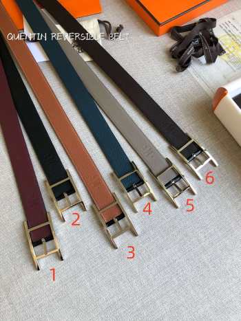 Hermes men belt wildth 3.2CM