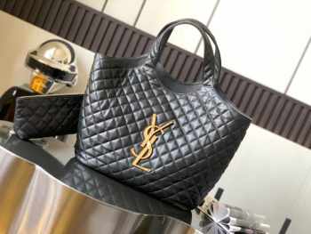 Uubags | YSL Maxi Shopping Bag In Quilted Lambskin 38x43x8cm