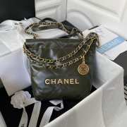 Chanel 22 Shoulder bag colors calfskin leather 18x20x6.5cm - 2