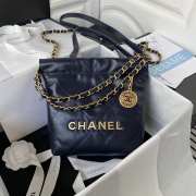 Chanel 22 Shoulder bag colors calfskin leather 18x20x6.5cm - 3