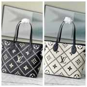 LV neverfull white and black MM M46039 and M46040 31x28x14cm - 1