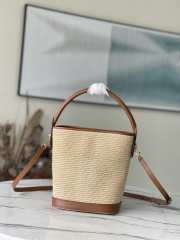 LV neonoe Straw bucket M59962 24x19x18.5cm - 3