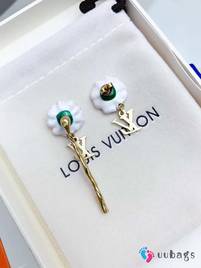 LV Earrings mid 120416G - 1