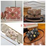 LV POCHETTE MÉTIS whitebrown M45596 and black M45773 25x19x7cm - 1