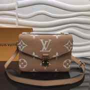 LV POCHETTE MÉTIS whitebrown M45596 and black M45773 25x19x7cm - 6