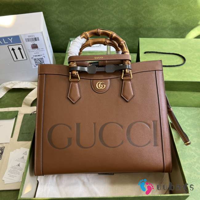 Gucci Diana Bag In Brown 35x30x14cm - 1