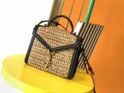 YSL Woven hand Bag 20x16x7.5cm - 1