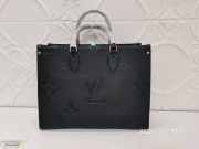 Louis Vuitton Onthego Black MM Bag - 1