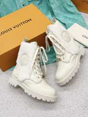 Uubags | Louis Vuitton lambswool boots white for winter 35-41 - 5