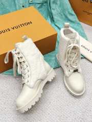 Uubags | Louis Vuitton lambswool boots white for winter 35-41 - 2