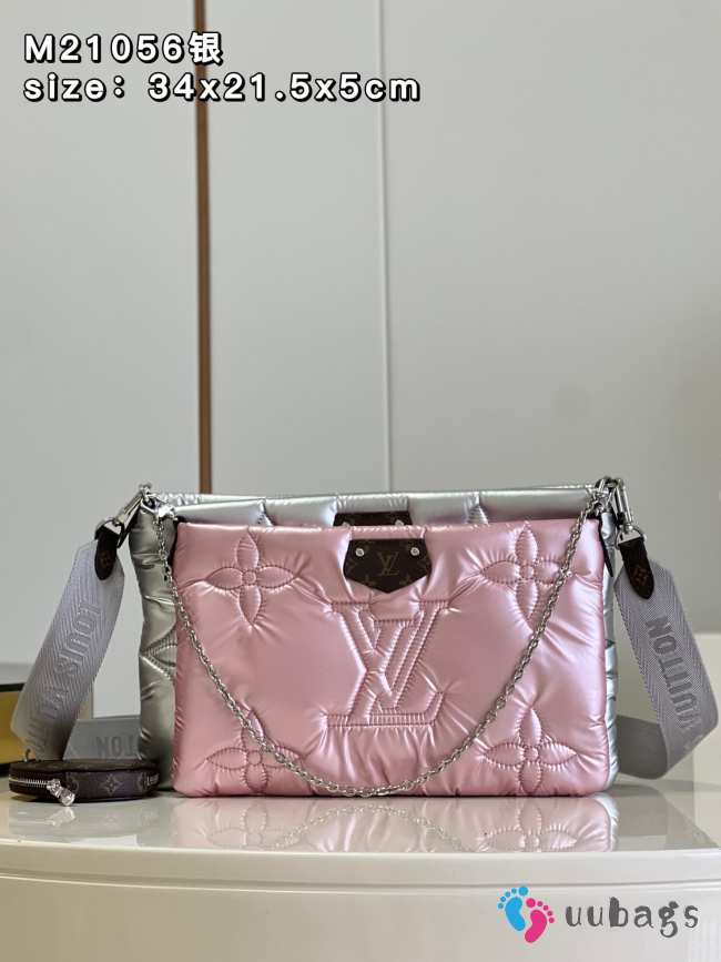 LV M21056 Maxi Multi Pochette Accessoires silver 34x21.5x5cm - 1