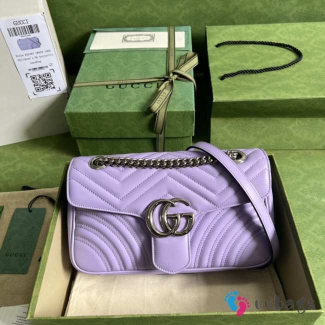 Gucci Marmont Taro Purple 26x16x23cm - 1