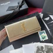 YSL clutch bag gold 27x12.5x5cm - 1