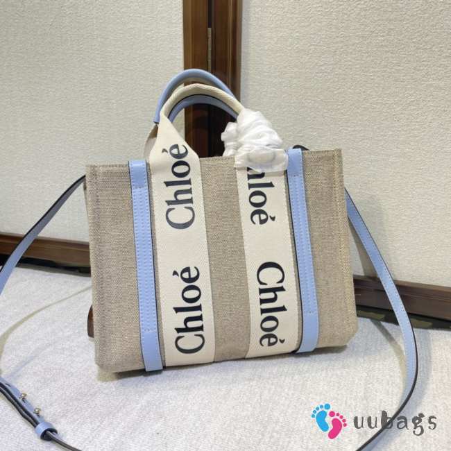 Chloe tote bag blue 26.5x20x8cm - 1