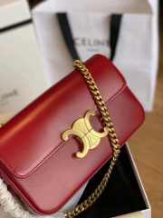 Celine should bag red 20.5x10.5x4cm - 1