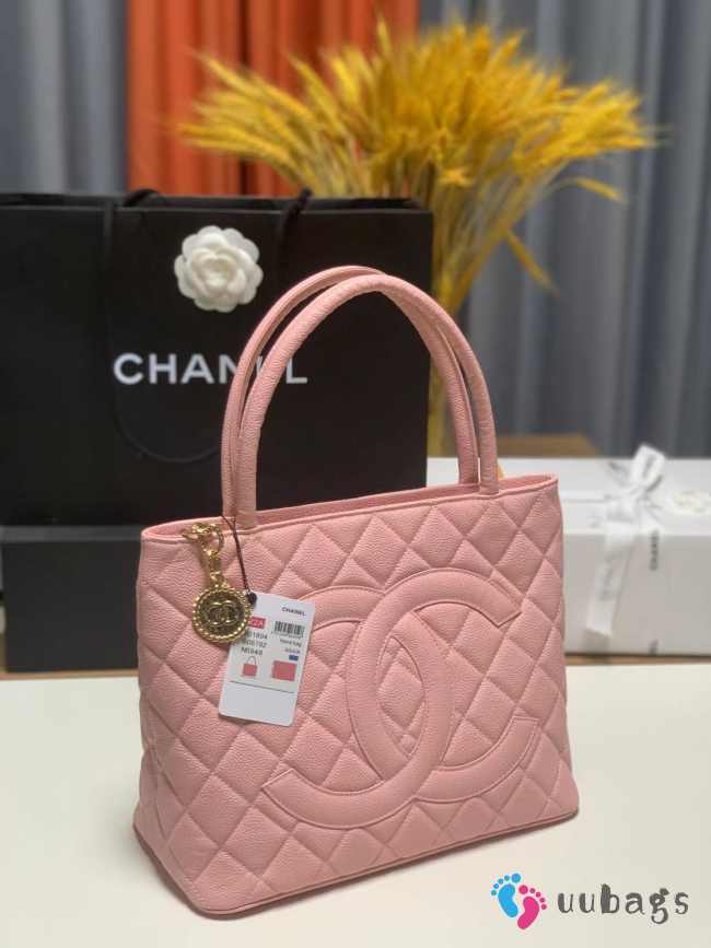 Chanel tote pink 30×12×24cm - 1