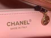 Chanel tote pink 30×12×24cm - 3