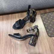 lv high sandals monogram - 1