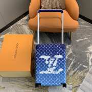 Louis Vuitton Luggage blue 20in - 1