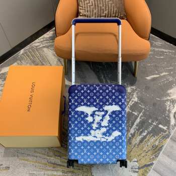 Louis Vuitton Luggage blue 20in