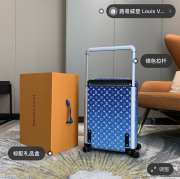 Louis Vuitton Luggage blue 20in - 4