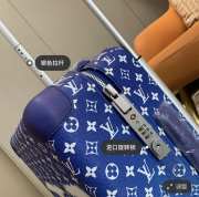 Louis Vuitton Luggage blue 20in - 3