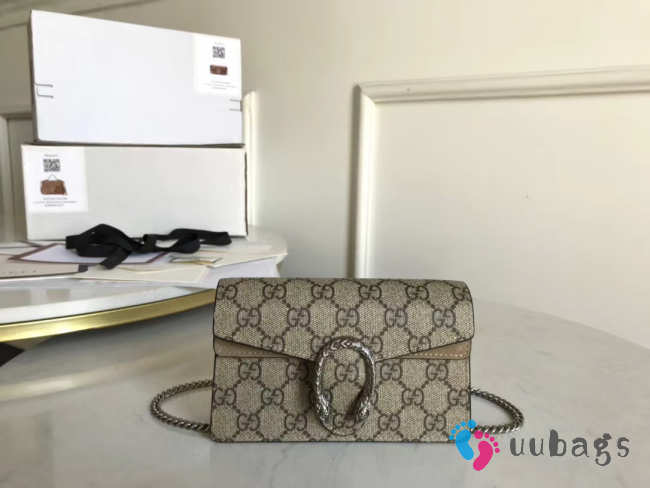 Gucci Dionysus super mini 476432 GG 16.5x10x4.5cm - 1