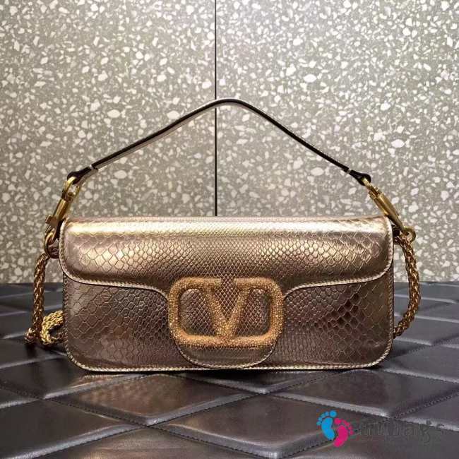 Valentino rose gold bag 27cm - 1