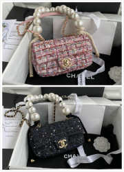 Chanel flap bag 19×12×5cm - 1