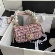 Chanel flap bag 19×12×5cm - 3