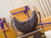 Louis Vuitton Loop Coated Canvas Shoulder Bag M44036 24x6x22cm - 2