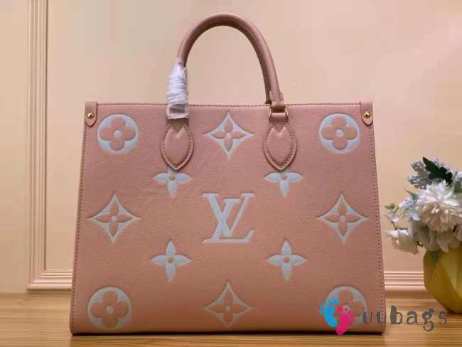 LV onthego MM in pink 35cm - 1