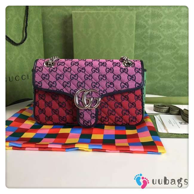 Gucci marmont 443497 26x15x7cm - 1